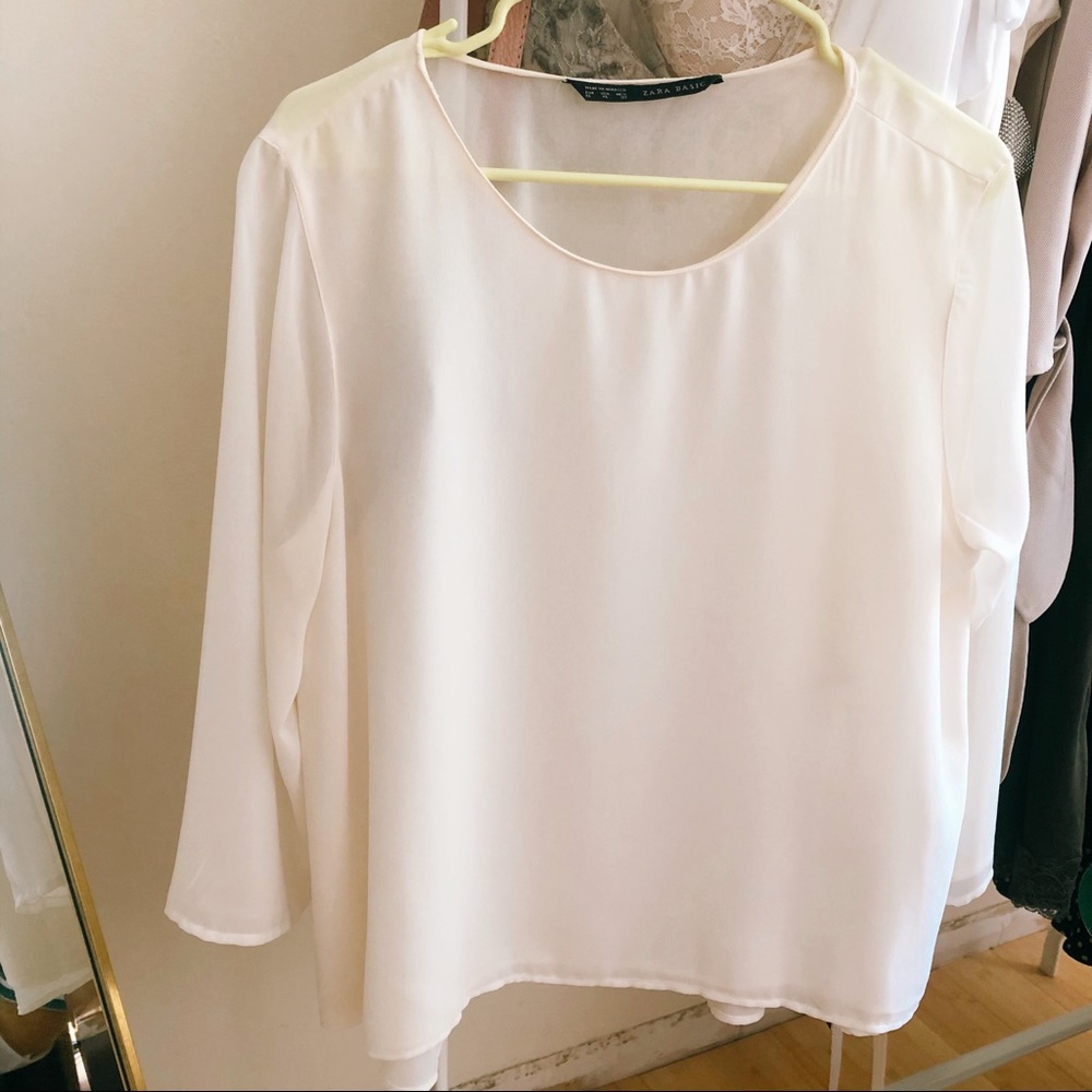Zara Blouse - Cream (XL)